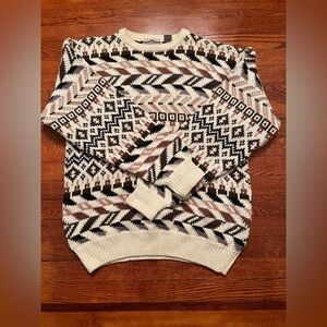 Gulf Traders sweater Men’s Knitted Stylish Trendy Y2k Western Design Hot Size XL